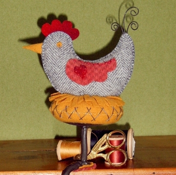 Bird Pin Cushion – Heirloom Art Co.