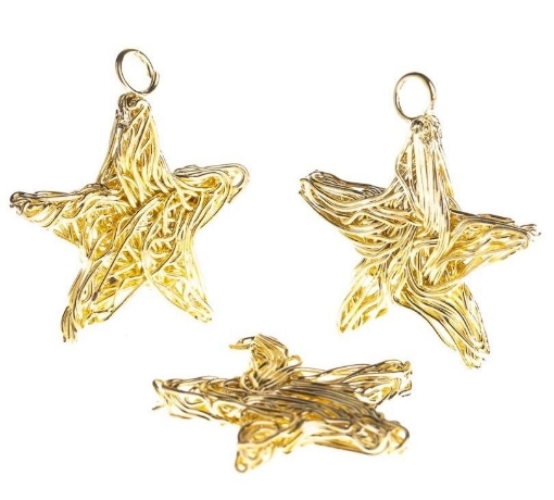Picture of Miniature Gold Stars - pack of 3