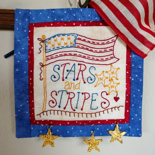 Picture of Stars and Stripes - Hand Embroidery Pattern