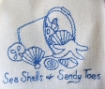 Summer Seashells Embroidery Pattern