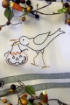 Trick or Treat Crow Embroidery Pattern