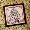 Just Be Claus Embroidery Pattern