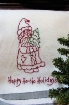 Happy Ho*Ho Santa Embroidery Pattern