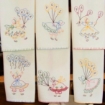 Kitchen Helpers Tea Towels - Hand Embroidery Pattern