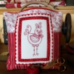 Birdie Sewing Project Bag for Hand Embroidery