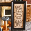 Picture of Bless Our Home BlackWork - Hand Embroidery Pattern - Shipped