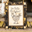 Feathered Farmyard Friends Embroidery Pattern