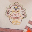 Let's Gobble Hand Embroidery Pattern
