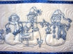Picture of Snow Happens! Table Runner - Hand Embroidery Pattern - Download