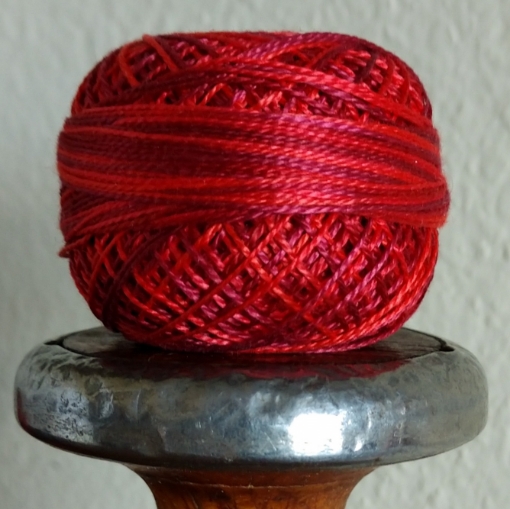 Valdani Vibrant Reds Perle Cotton