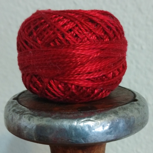 Picture of Valdani - Proud Turkey Reds Variegated Perle Cotton #8