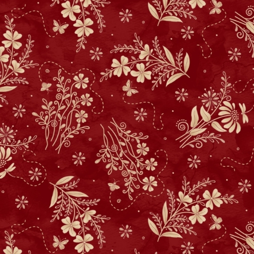 Picture of Wildflower - Red/Cream