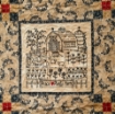 Home and Heart BlackWork Quilt - Machine Embroidery Pattern