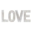 Picture of LOVE Rustic White Letters