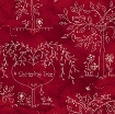 Picture of Sheltering Tree - Sheltering Trees- Red/Natural Cotton Fabric