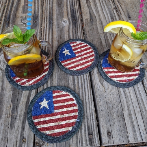 Picture of Flag Coasters (Set of 4)