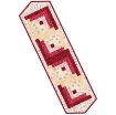 Picture of Log Cabin Table Runner -  - Complete Pod Kit