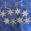 Picture of Snowflake Ornaments - set of 8