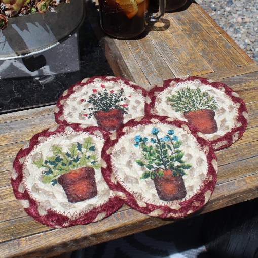 Picture of Herb Coasters (Set of 4)