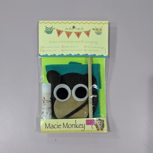 Picture of Macie Monkey Sew Wool Kit