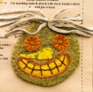Happy Halloween Pins - Wool Applique Pattern