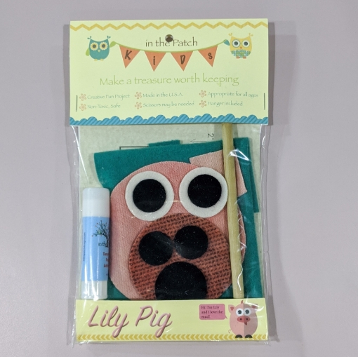 Picture of Lily Pig Sew Wool Kit
