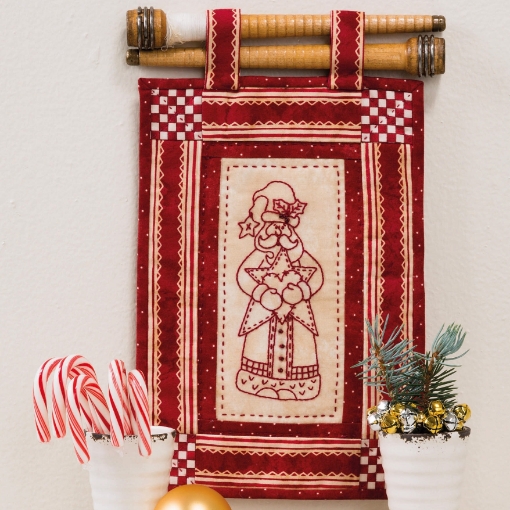 Picture of Simply Santa - Hand Embroidery Complete Kit