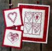 Picture of Patchwork Hearts - Machine Embroidery Pattern