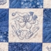 Frolicking Roly-Poly Snowmen Quilt - Hand Embroidery Pattern
