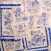 Frolicking Roly-Poly Snowmen Quilt - Hand Embroidery Download Pattern