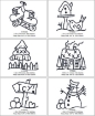 Frolicking Roly-Poly Snowmen Quilt - Machine Embroidery Pattern