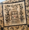Home and Heart BlackWork Quilt - Hand Embroidery Pattern