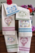 Love, Dream, Friendship Tea Towels Pattern - Machine Embroidery - Download