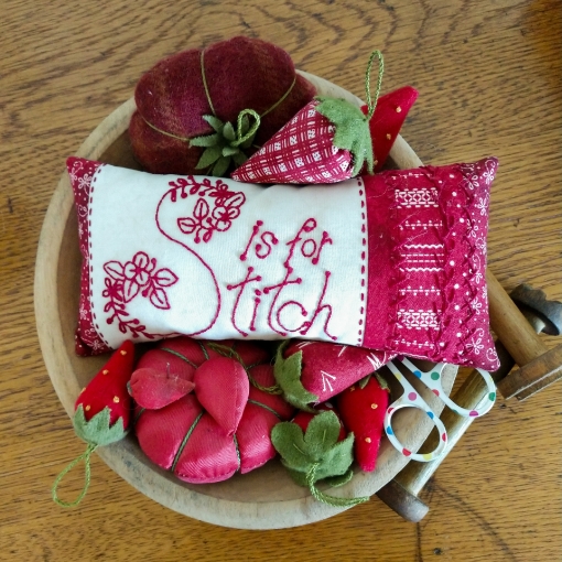 Picture of "S" is for Stitch Pin Cushion