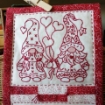 Gnomes In Love - Machine Embroidery Pattern