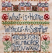 Home Sampler - Hand Embroidery Complete Kit