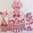 Easter Egg Bunny Hand Embroidery Kit
