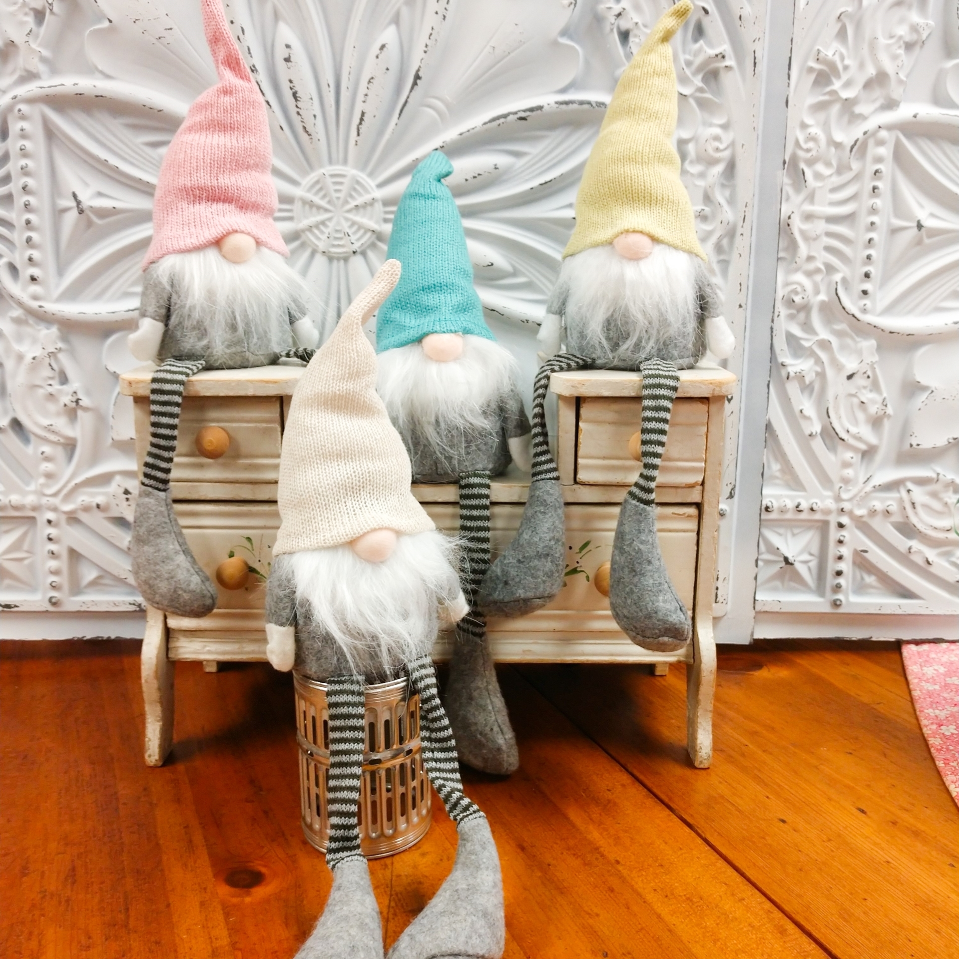 Spring Gnomes with Long Dangling Legs for Holiday decorating!