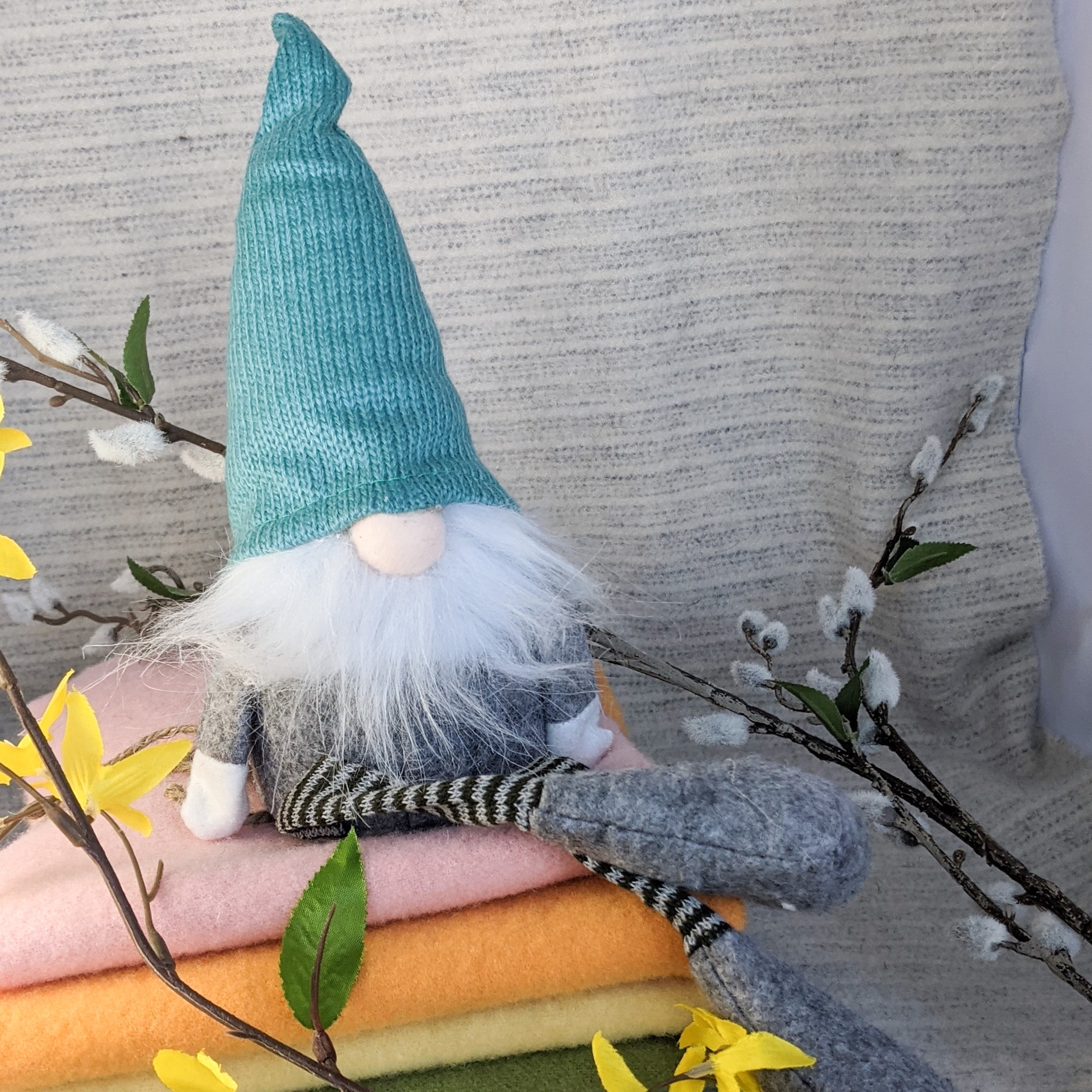 Spring Gnomes with Long Dangling Legs for Holiday decorating!