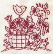 Bunny's Spring Garden - Machine Embroidery Pattern