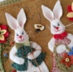 Woolen Bunny Garden - Wool Applique Pattern
