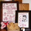 Dog's Perfect World RedWork - Hand Embroidery Pattern