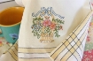Mother's Day Tea Towel - Hand Embroidery Pattern