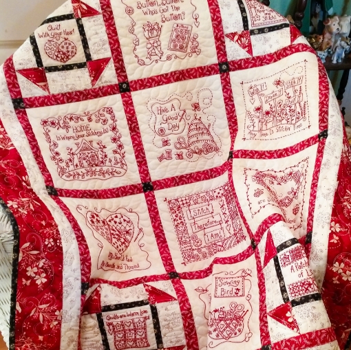 Stitchin' Wisdom - Hand Embroidery Pattern