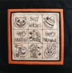 Halloween Sampler Pillow - Machine Embroidery Pattern