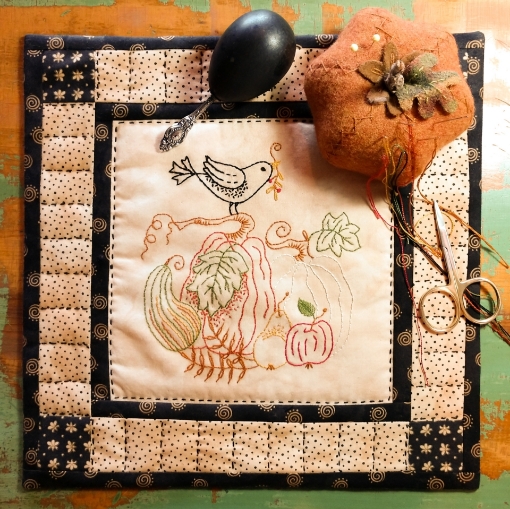 Autumn Harvest - Machine Embroidery Pattern
