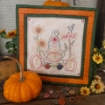 Harvest Gnome Hand Embroidery Pattern