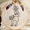 Halloweenie Totes - Hand Embroidery Pattern