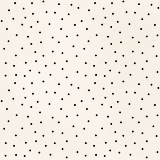 Picture of Scattered Dots - Cream with Black dots- Cotton Fabric