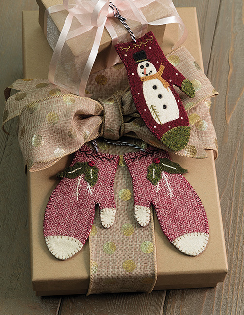 45 Wool Ornaments from the imagination of Buttermilk Basin's talented